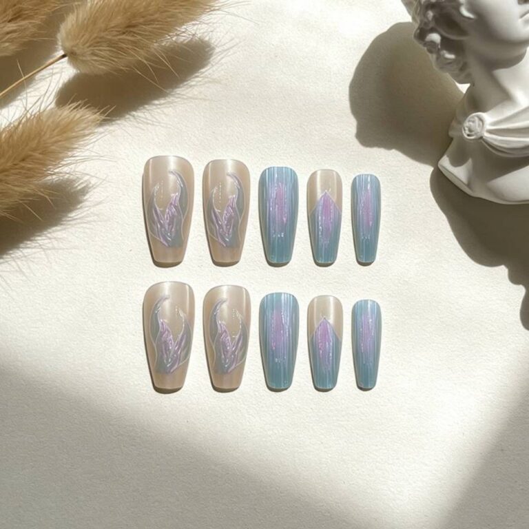 Wearable Nail Art Set 1 24BL009